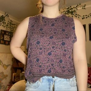 American Eagle Soft & Sexy Floral Tank